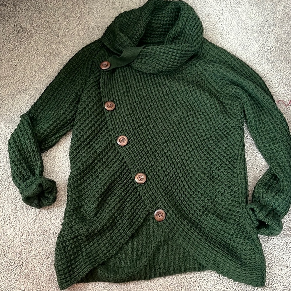 Boutique top, hand made sweater